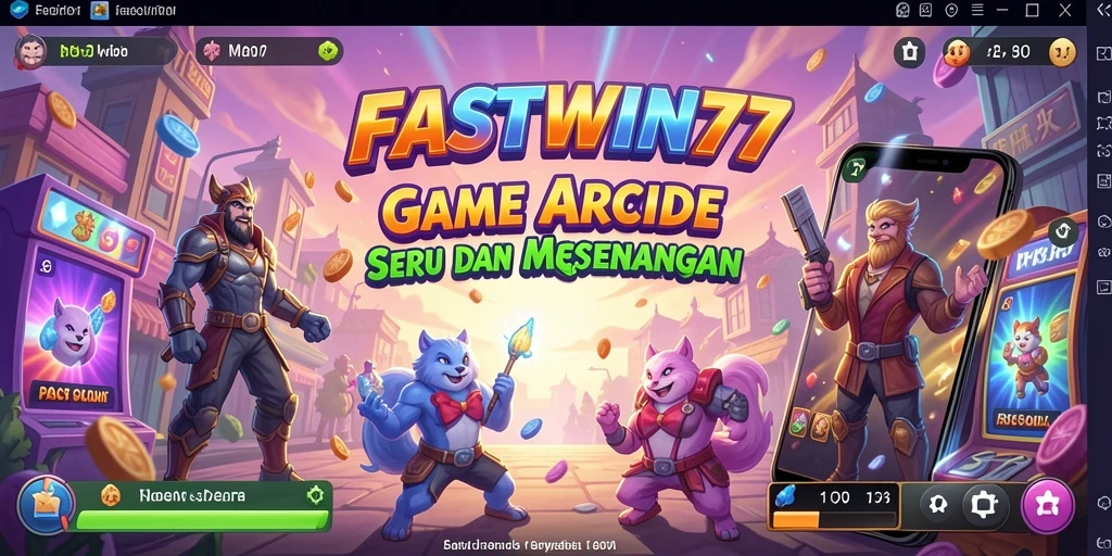 Tampilan dramatis gameplay FASTWIN77 yang mendebarkan.
