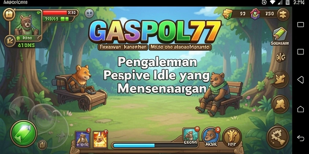 Gameplay GASPOL77 yang menarik dan penuh warna, cocok untuk penggemar genre Idle.
