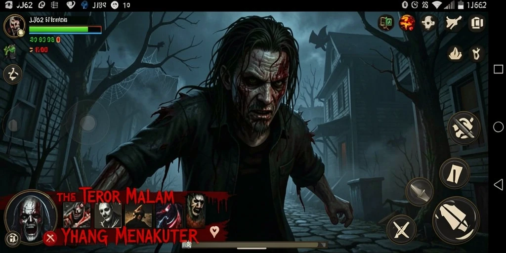 Gameplay menegangkan dengan kegelapan yang mencekam.