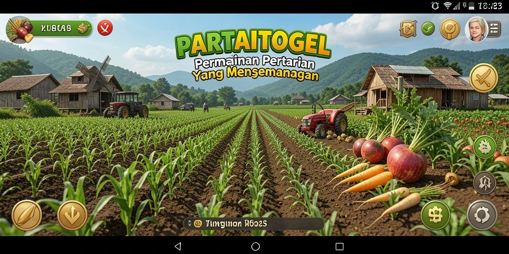 Tangkapan layar PARTAITOGEL menampilkan aktivitas bercocok tanam yang menawan.