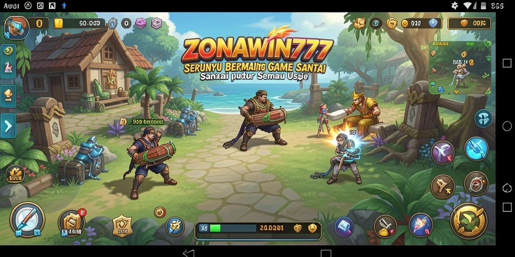 Tangkapan layar ZONAWIN777 menunjukkan gameplay yang menarik dan penuh warna.