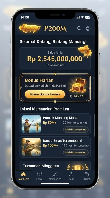Fitur kategori aplikasi yang memudahkan pencarian di p200m.